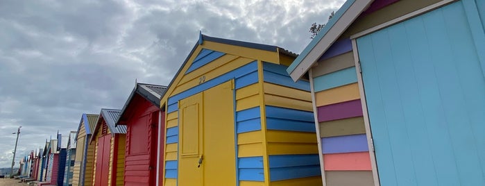 Brighton Bathing Boxes is one of Melburne.