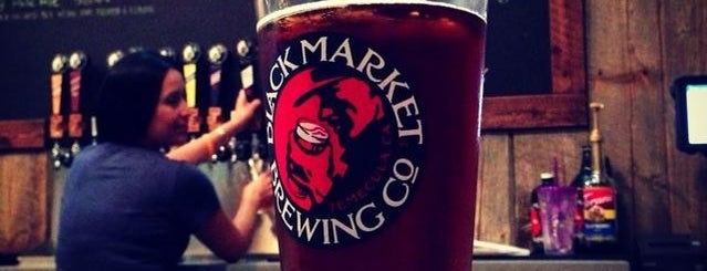 Black Market Brewing Co. is one of Breweries.