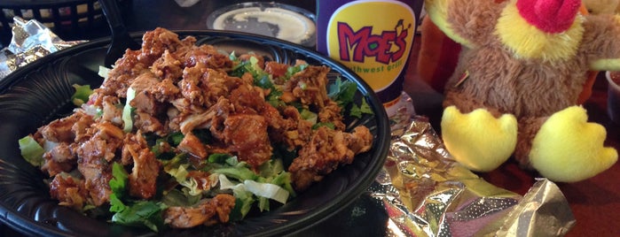 Moe's Southwest Grill is one of Asheville Food.