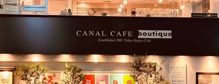 CANAL CAFE boutique is one of Favorite Sweets and meal.