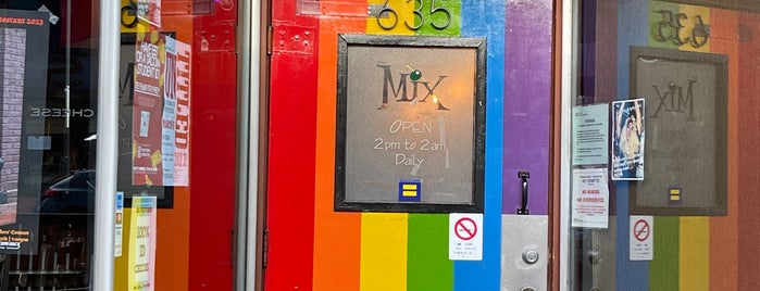 The Mix is one of Gay Bars Gay Drinks.