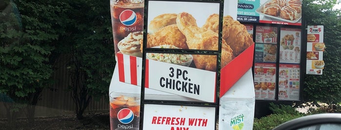 KFC is one of Bradley University-Places to Eat.