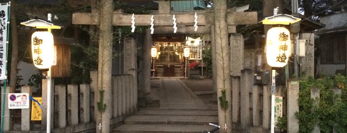 甲子園八幡神社 is one of 摂津国武庫郡の神社.