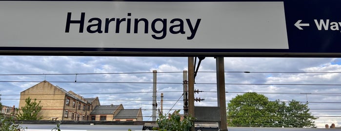 Harringay Railway Station (HGY) is one of Stations - NR London used.