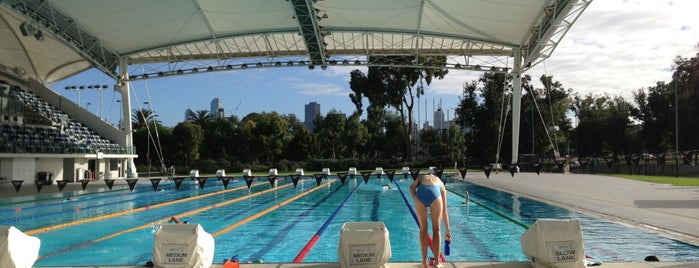 Melbourne Sports & Aquatic Centre is one of Tempat yang Disukai Jordan.