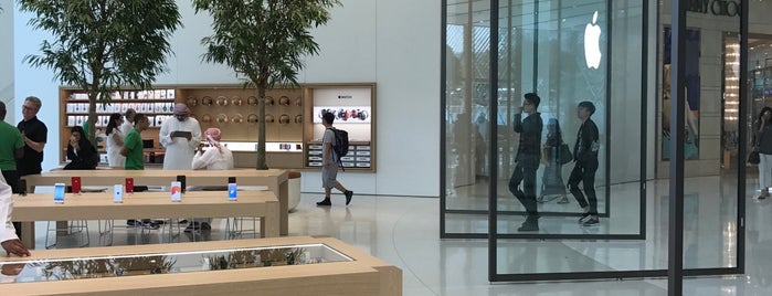 Apple Dubai Mall is one of Tempat yang Disukai Agneishca.