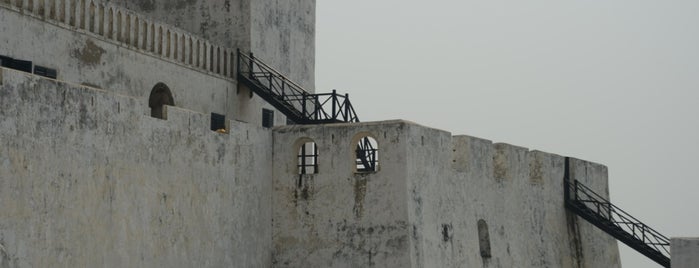 Elmina Castle is one of UNESCO World Heritage Sites.