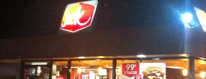 Jack in the Box is one of Lieux qui ont plu à Hannah.