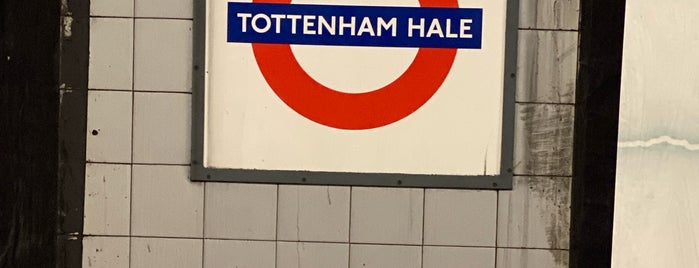Tottenham Hale London Underground Station is one of London, England, UK 2017.