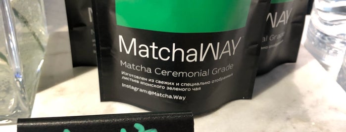 Matchaway is one of Moscow - food to try.