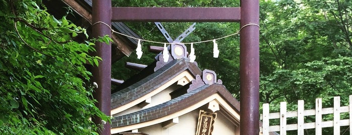 戸隠神社 奥社 is one of สถานที่ที่บันทึกไว้ของ flying.