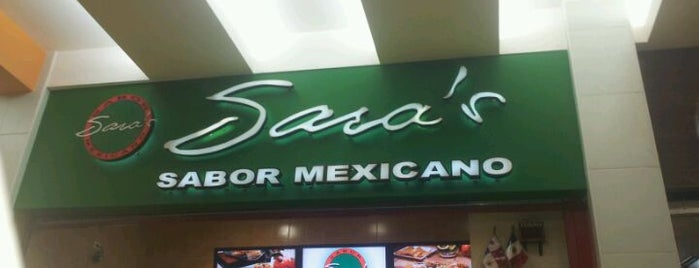 Sara's Sabor Mexicano is one of Mexicana comida.