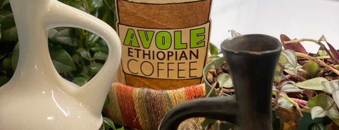 Avole Ethiopian cafe is one of Seattle coffee.