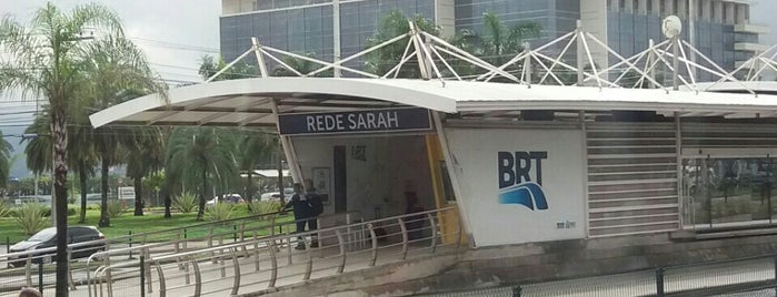 BRT - Estação Rede Sarah is one of TransCarioca.