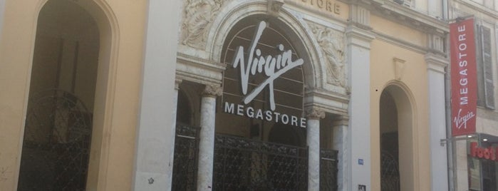 Virgin Megastore is one of France/Deutschland 2009.