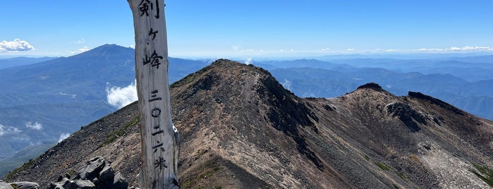 剣ヶ峰 is one of 日本の🗻ちゃん(⌒▽⌒).