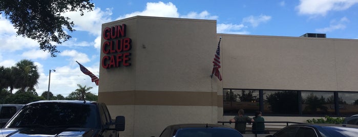 Gun Club Cafe is one of Favorite Places I Go-Out To Eat At....