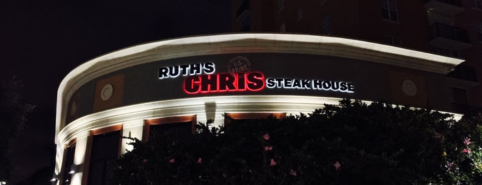 Ruth's Chris Steak House is one of 20 favorite restaurants.