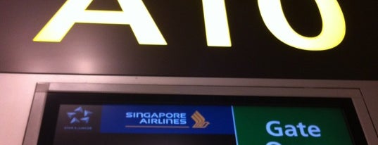 Gate A10 is one of SIN Airport Gates.
