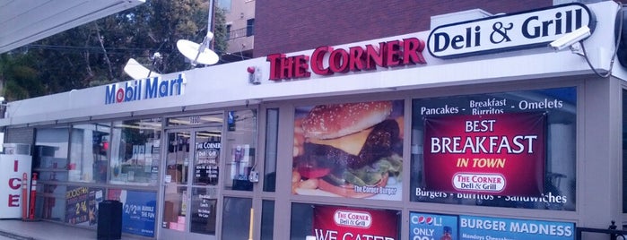 The Corner Deli & Grill is one of Lugares favoritos de Marc.