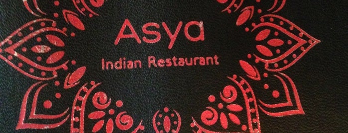 Asya Indian Restaurant is one of Navin : понравившиеся места.