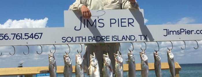 Jim's Pier is one of Brownsville/SPI.