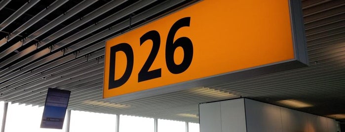 Gate D26 is one of Lieux qui ont plu à Kevin.