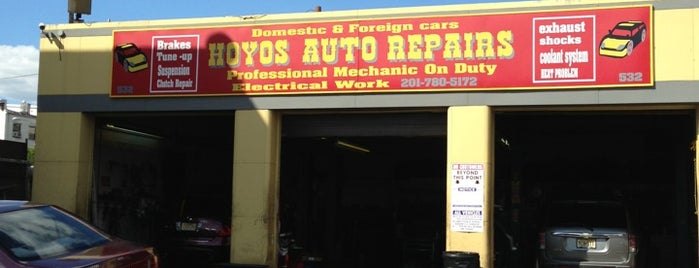 Hoyos Auto Repair is one of Tempat yang Disukai K13.
