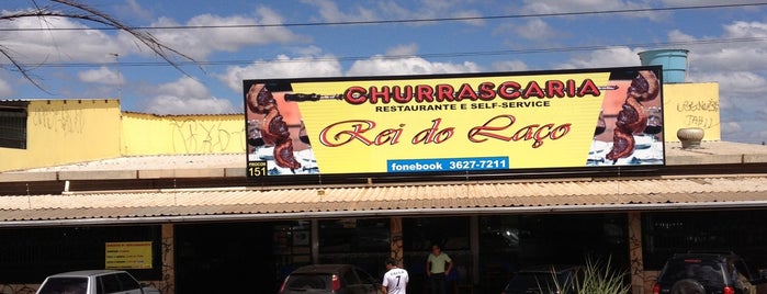 Churrascaria Rei do Laço is one of Por aí!.