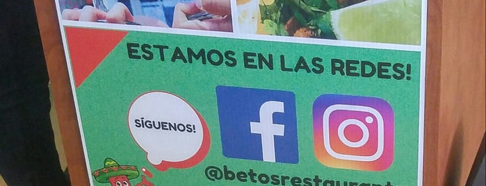 Beto's Mexican Restaurant is one of Erin 님이 저장한 장소.