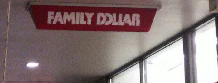 Family Dollar is one of Locais curtidos por P.