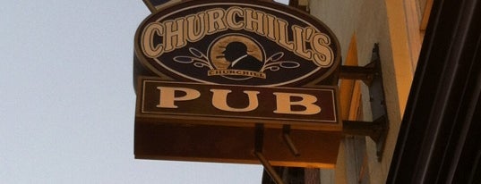 Churchill's Pub is one of Savannah.
