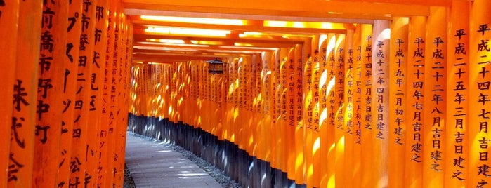 Fushimi Inari Taisha is one of kyoto.