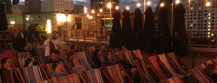 Rooftop Cinema is one of Melbourne sights.
