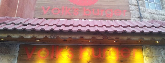Volk's Burger is one of Jordan.
