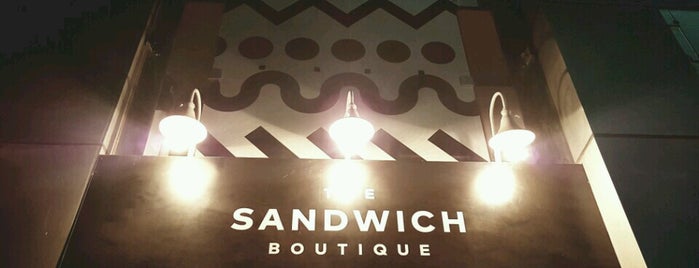 The Sandwich Boutique is one of Locais salvos de Asmaa.