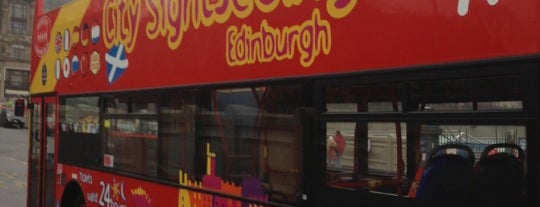 CitySightseeing Tour is one of Edinburgh.