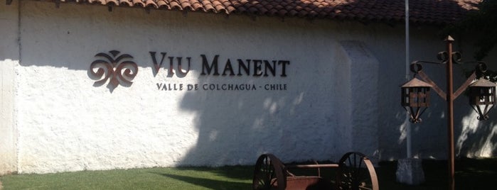 Viña Viu Manent is one of Lugares favoritos de Xavi.