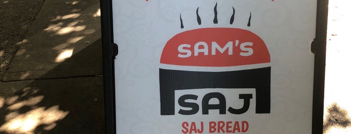 Sam's Saj is one of à manger!.