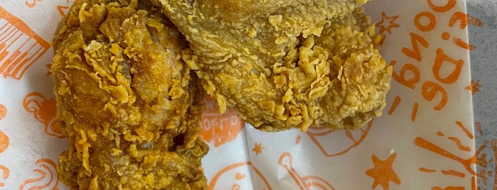 Popeyes Louisiana Kitchen is one of The NYC Fried Chicken List.