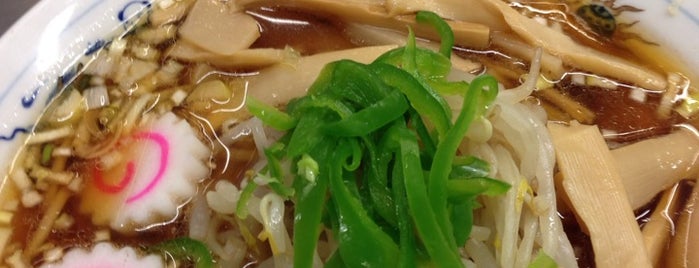 中華そば みたか is one of 出先で食べたい麺.