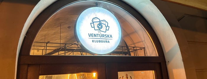 Ventúrska Klubovňa is one of Bratislava Pubs.