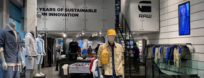 G-Star Raw is one of Patrick James'in Beğendiği Mekanlar.