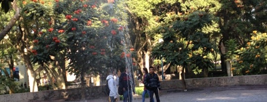 Fuente del Ombligo is one of ITESO.