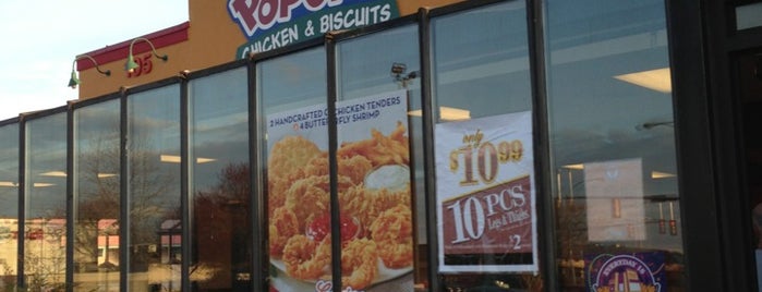 Popeyes Louisiana Kitchen is one of Sam's Saved Places.