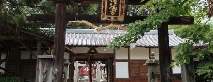 岡八幡神社 is one of 天誅組大和義挙史跡.