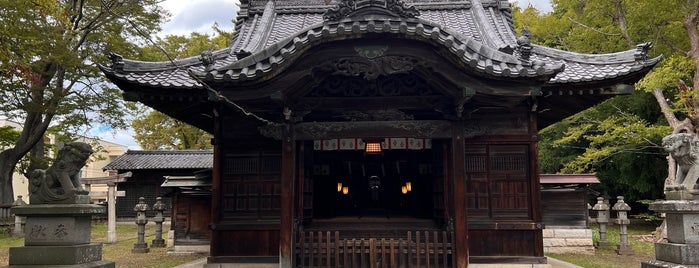 岡宮神社 is one of 松本さんぽ＋α.
