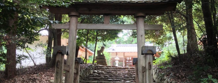 宮前霹靂神社 is one of 式内社 大和国1.