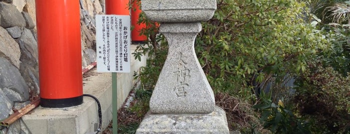 天神社(小夫) is one of 太神宮灯籠を探せ！.