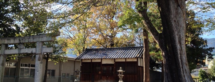 葛城御県神社 is one of 大和の御縣神社.